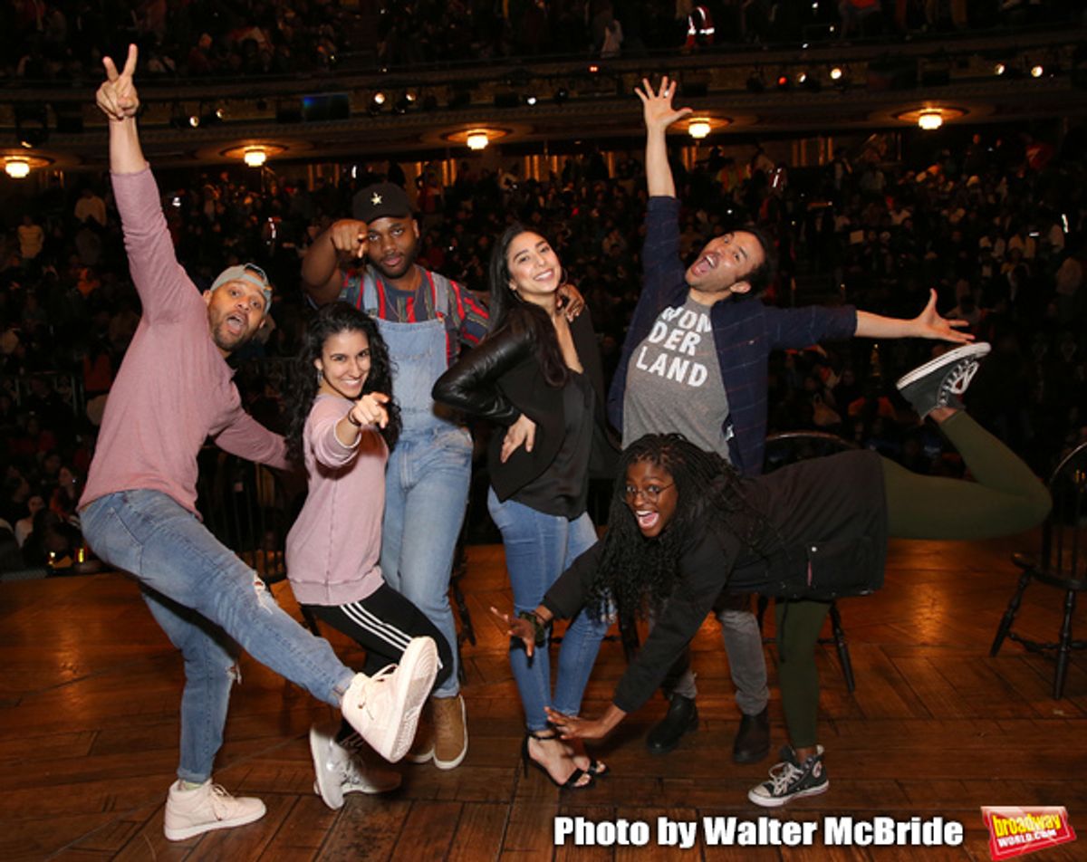 Terrance Spencer, Gabriella Sorrentino, Deonâ€™te Goodman, Lauren Boyd, Marc delaCruz and Johanna Moise  at 