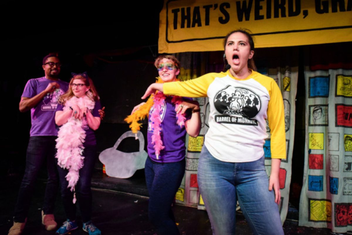 Barry Irving, Rachel Wilson, Jen Allman and Juanita Andersen at 