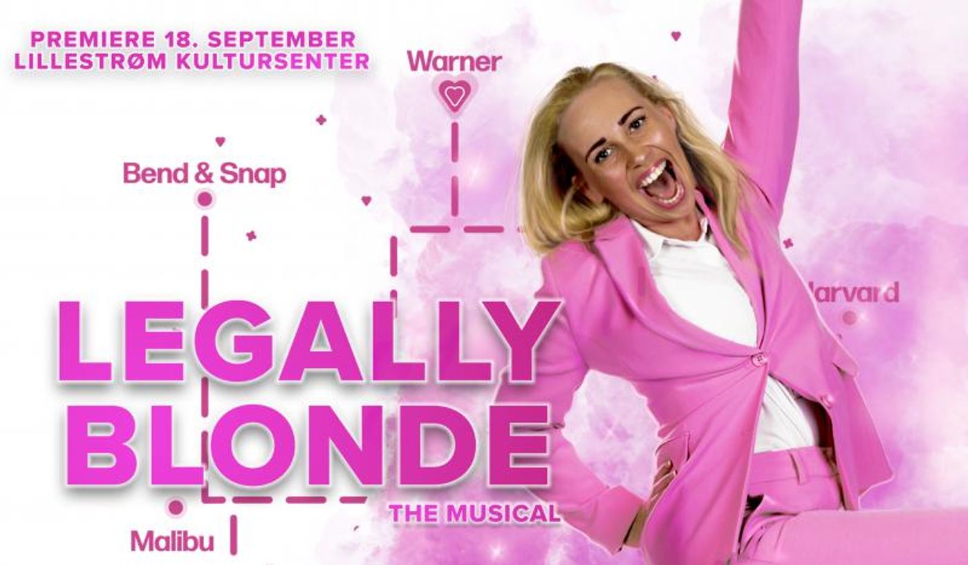 BIGGER, BETTER AND BLONDER: LEGALLY BLONDE To Open at Lillestrøm Kultursenter This Fall BIGGER, BETTER AND BLONDER: LEGALLY BLONDE To Open at Lillestrøm Kultursenter This Fall Image