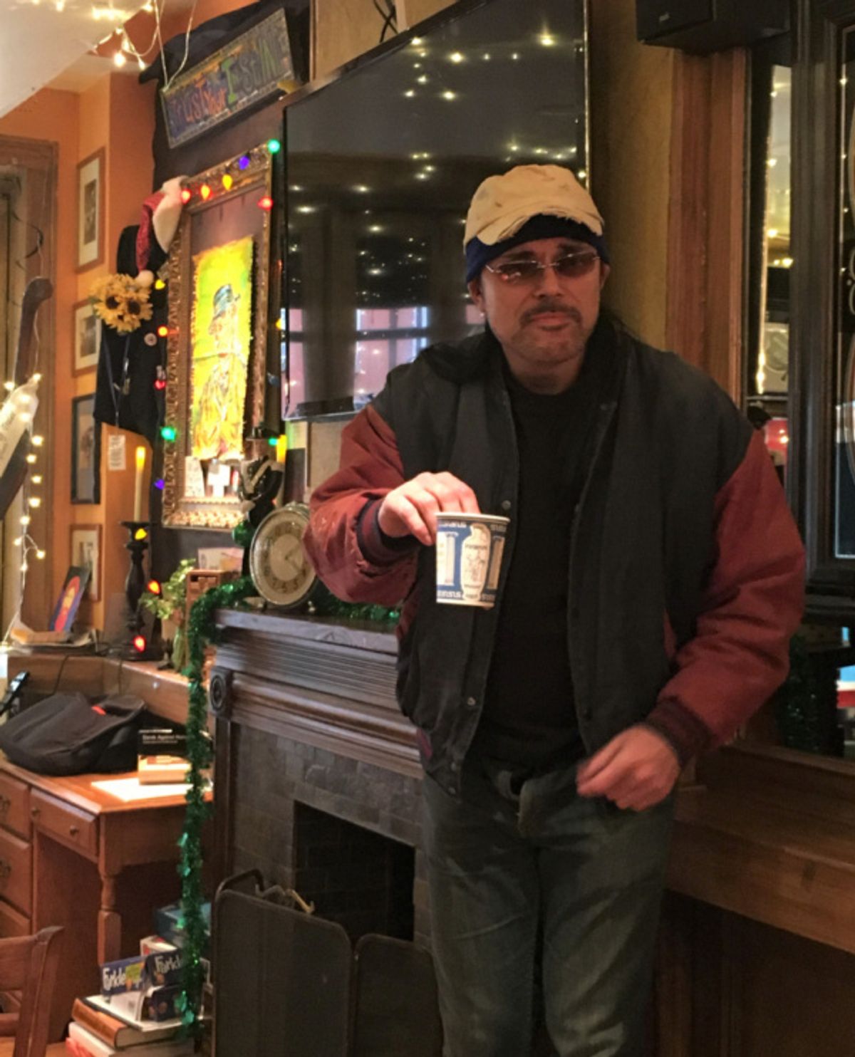 Nick Garr at First Look At American Renaissance Theater Company's FAST FOOD VOICES