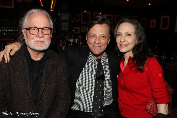 Chris Calkins, Jim Caruso, Bebe Neuwirth Photo