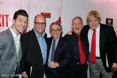 Taylor Crousore, Brad Oscar, Chip Zien Photo