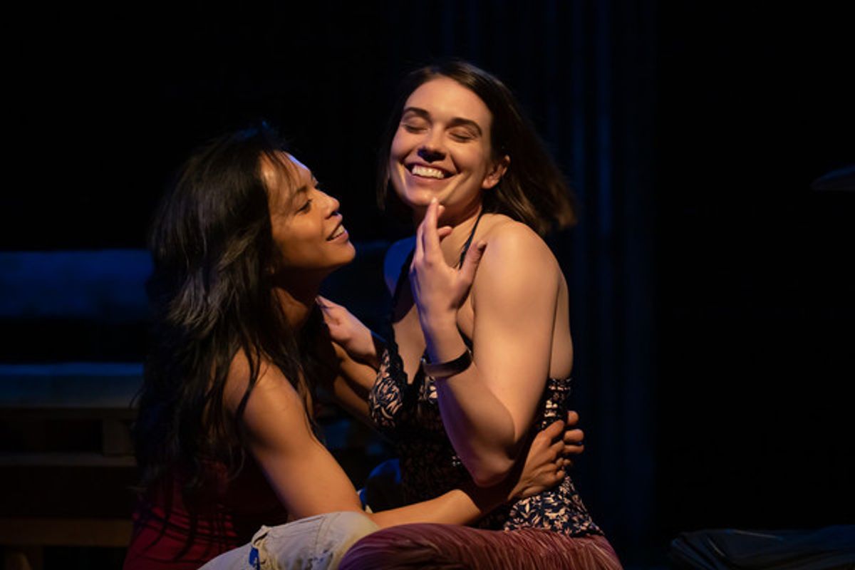 Amielynn Abellera and Kimberly Alexander at 