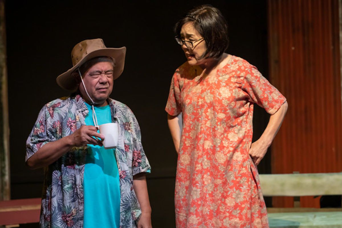 Alberto Isaac and Sharon Omi at 