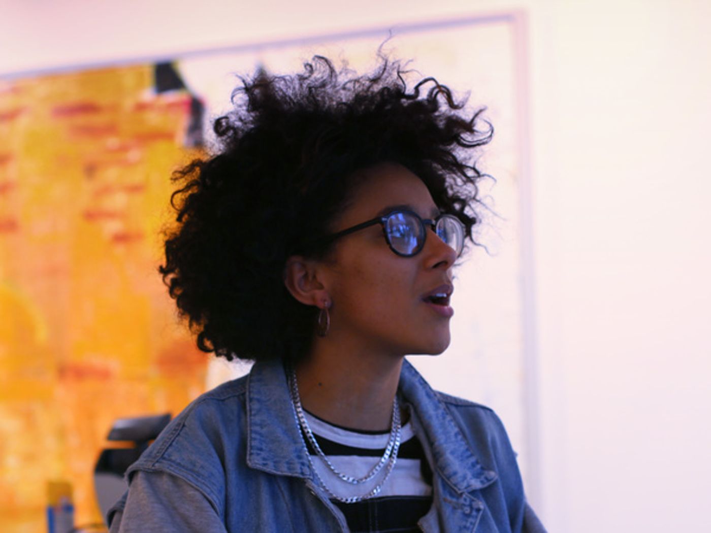 Photo Flash: Inside Rehearsal For THE AMBER TRAP at Theatre503  Image