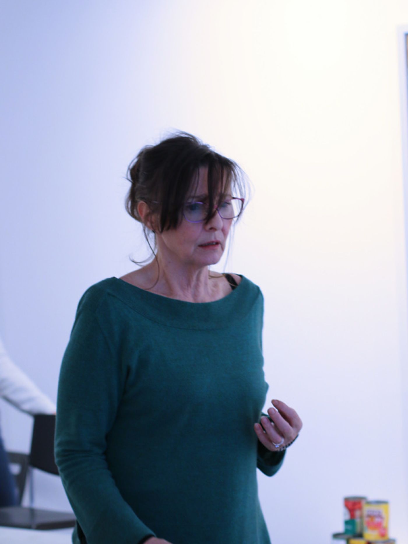 Photo Flash: Inside Rehearsal For THE AMBER TRAP at Theatre503  Image
