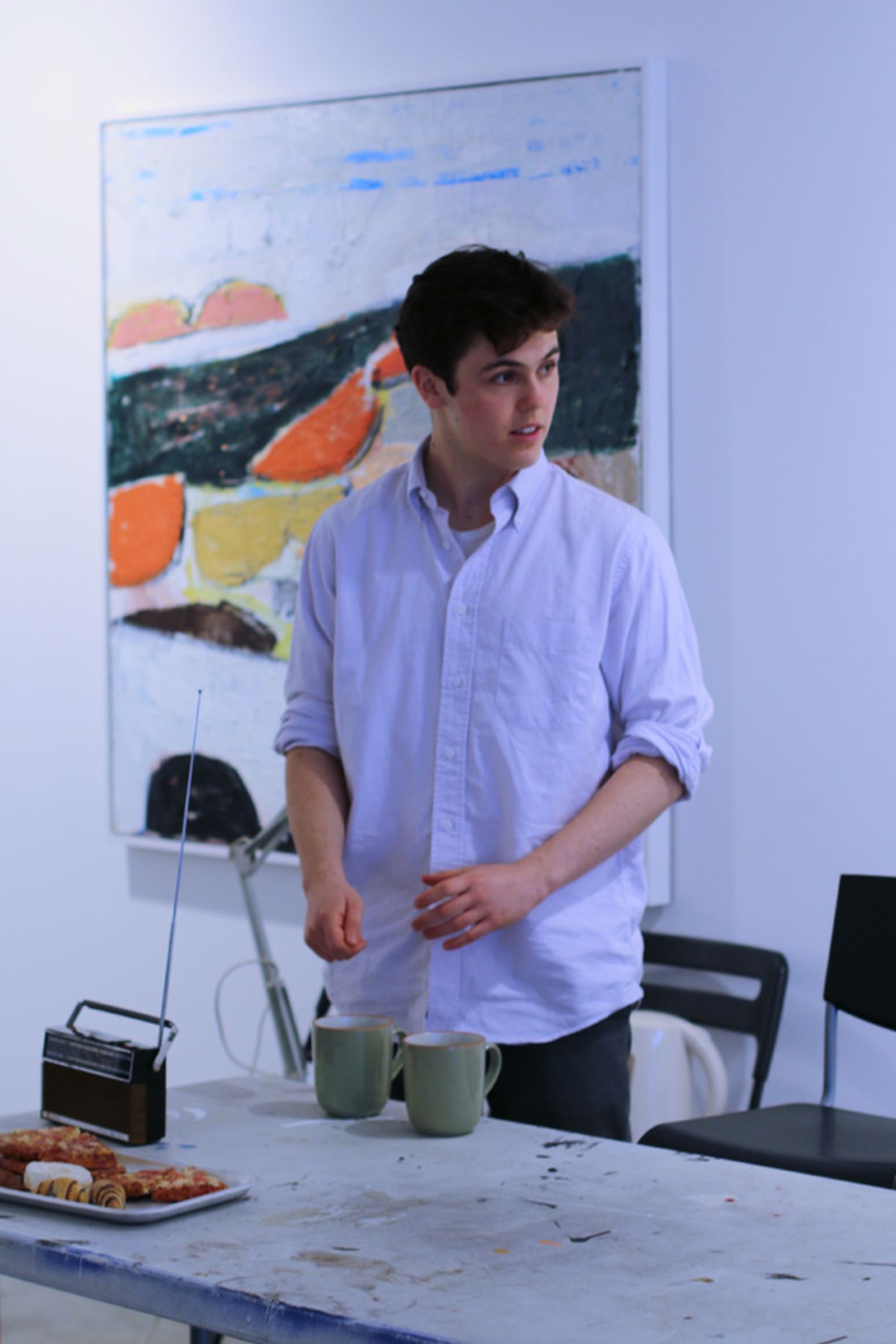 Photo Flash: Inside Rehearsal For THE AMBER TRAP at Theatre503  Image