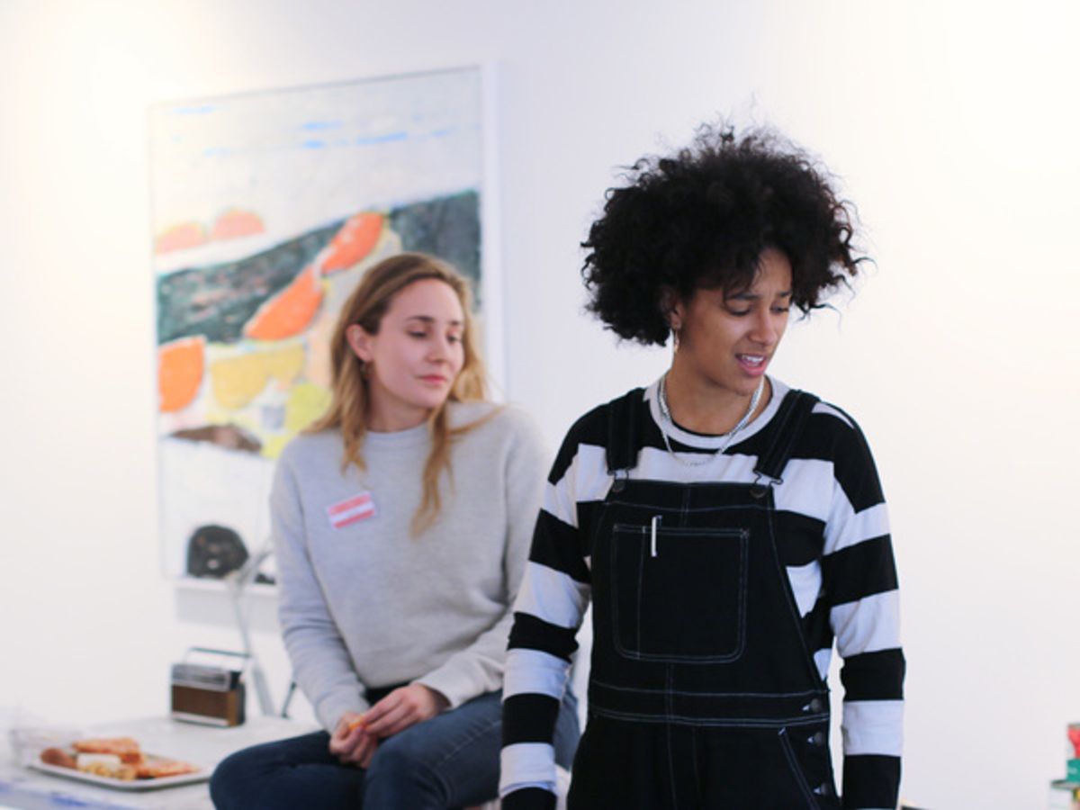 Olivia Rose Smith and Fanta Barrie at 