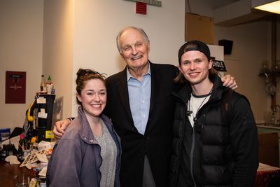Rosie Joneddy, Alan Alda, Cameron Johnson Photo