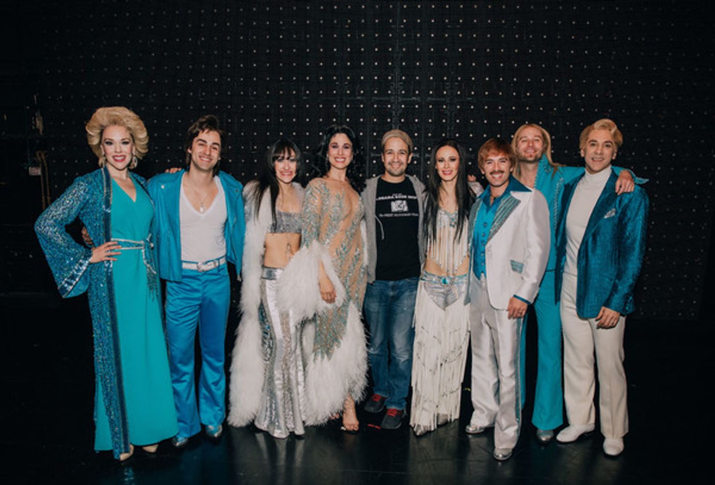 Photo Flash: Lin-Manuel Miranda and Hillary Clinton Visit THE CHER SHOW  Image