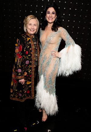 Hillary Clinton with Stephanie J. Block Photo