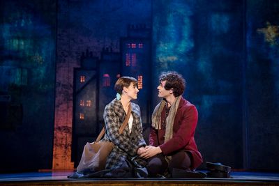 Tiler Peck (Young Marie) and Kyle Harris (Christian) in Marie, Dancing Still  Photo