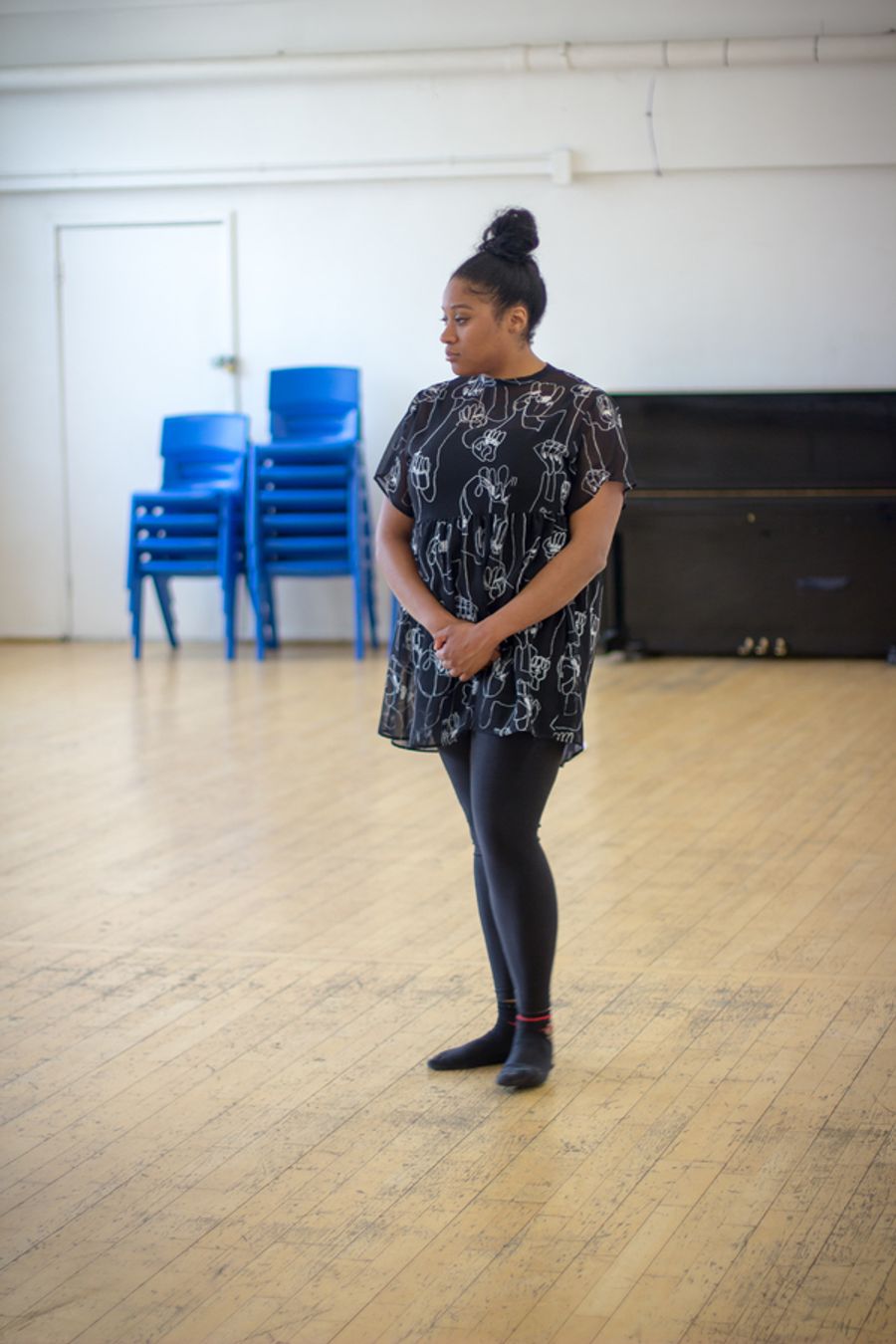 Photo Flash: First Look At FUNERAL FLOWERS In Rehearsal Image