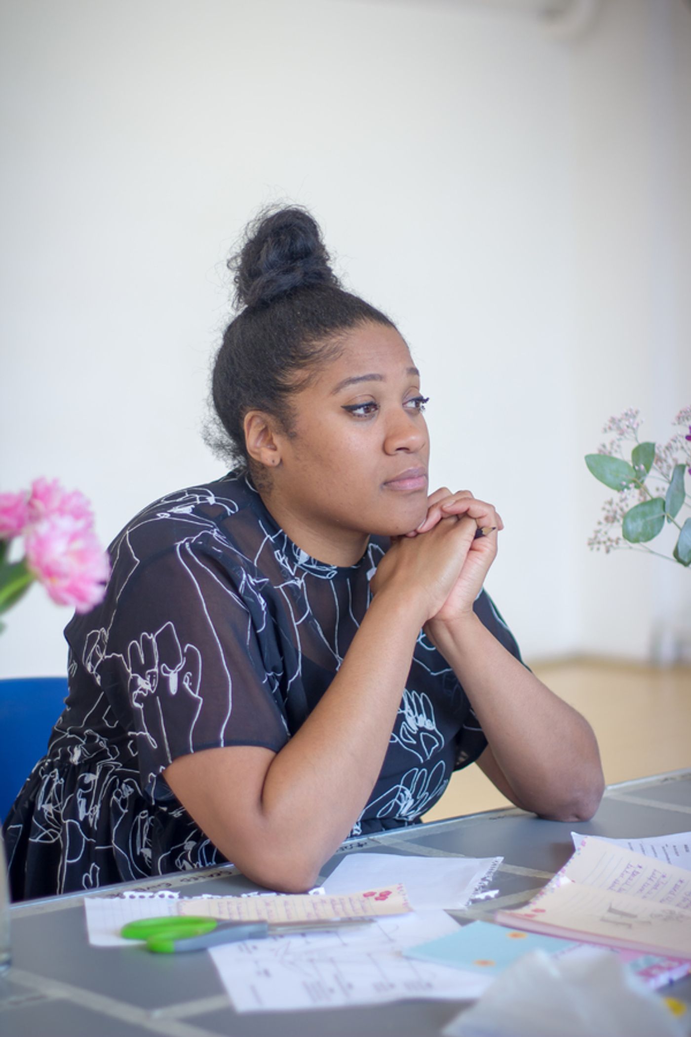 Photo Flash: First Look At FUNERAL FLOWERS In Rehearsal  Image