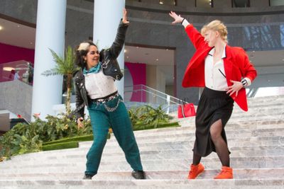 Madison Krekel & Jessy Smith in Oasis. Photo by Joshua Dutton-Reaver. Photo