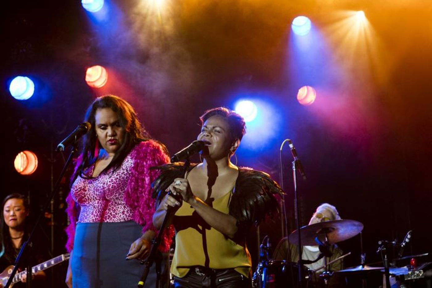 BWW REVIEW:. BARBARA & THE CAMP DOGS, The Bold, Brash And Brilliant Must See Australian Work Returns For An Encore Season.  Image