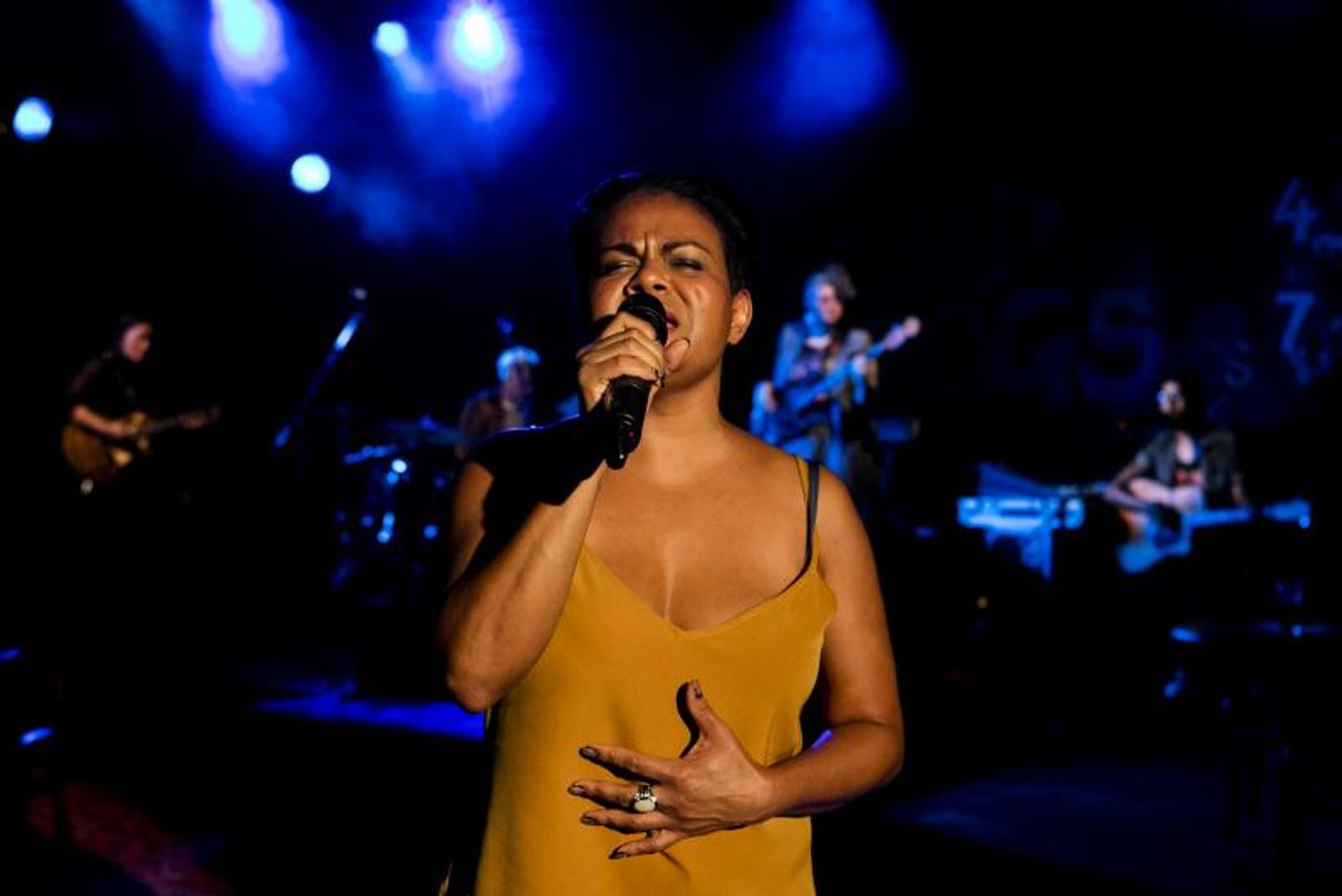 BWW REVIEW:. BARBARA & THE CAMP DOGS, The Bold, Brash And Brilliant Must See Australian Work Returns For An Encore Season.  Image