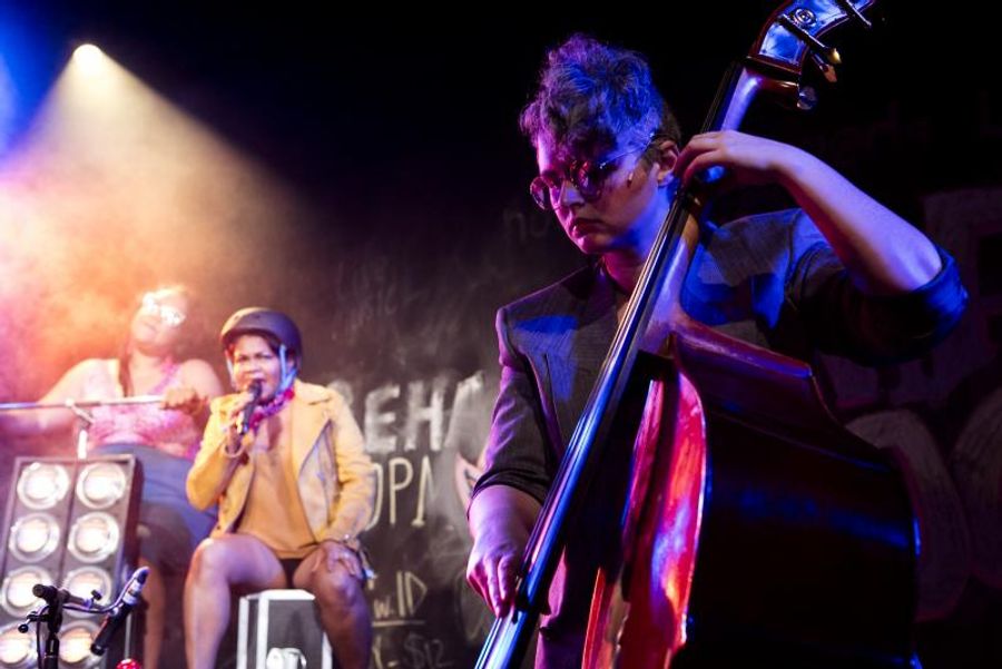 BWW REVIEW:. BARBARA & THE CAMP DOGS, The Bold, Brash And Brilliant Must See Australian Work Returns For An Encore Season. Image