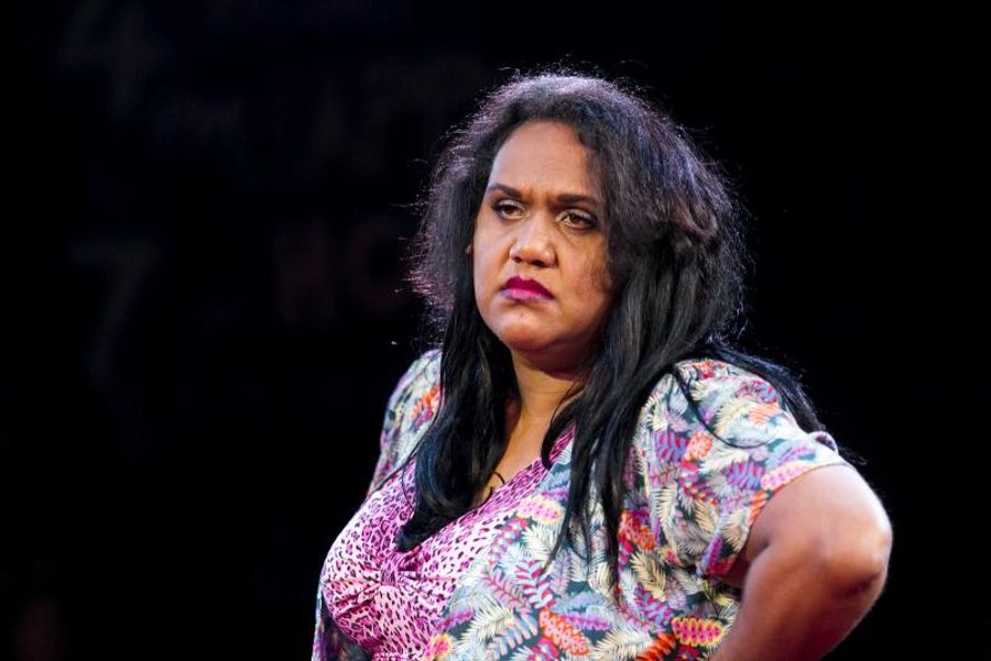BWW REVIEW:. BARBARA & THE CAMP DOGS, The Bold, Brash And Brilliant Must See Australian Work Returns For An Encore Season. Image