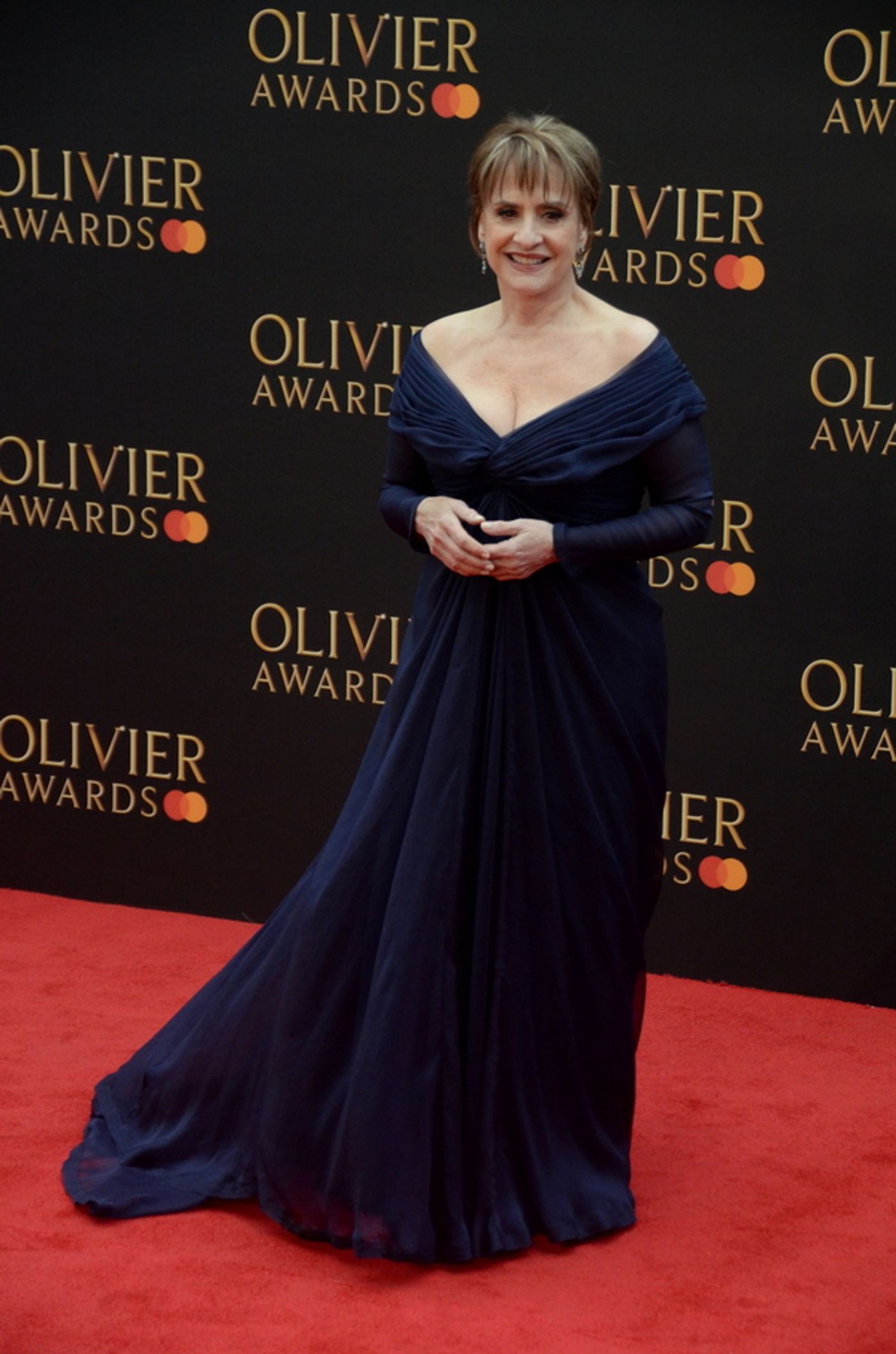 Photo Flash: On the Red Carpet With Patti LuPone, Katharine McPhee, and More at the 2019 Olivier Awards  Image