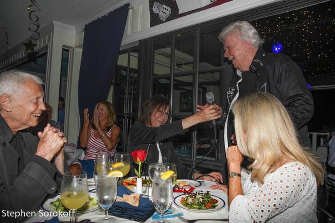 Photo Coverage: Michele Lee Visits Rat Pack Night at Pelican Cabaret  Image