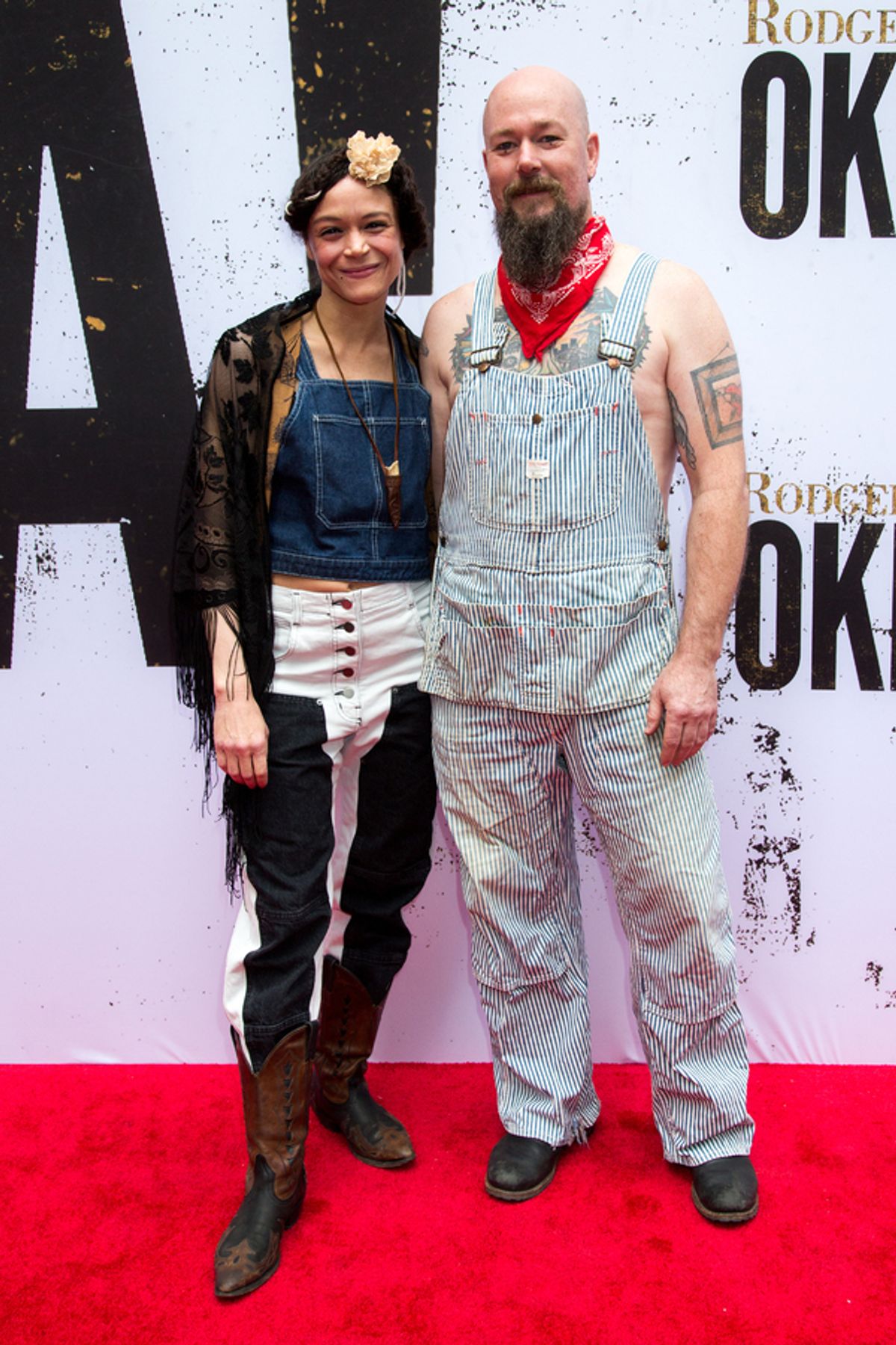 Amber Gray, Gaylen Hamilton at 