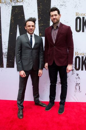 Jared Geller, Billy Eichner @ BroadwayWorld Jared Geller, Billy Eichner Photo