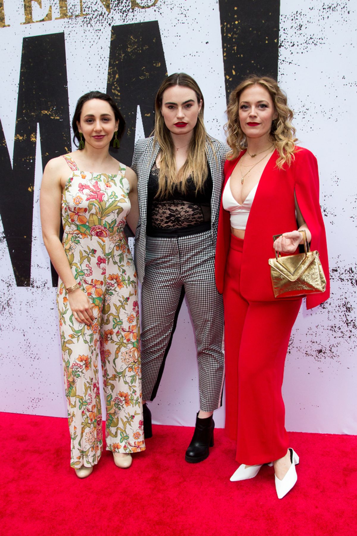 Lauren Patten, Kathryn Gallagher, Elizabeth Stanley at 