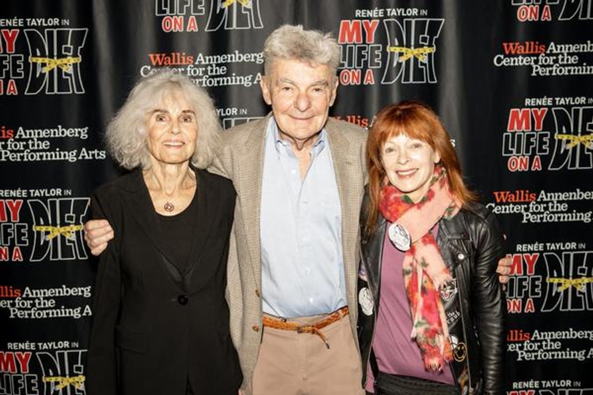 Paula Prentiss, Richard Benjamin, and Frances Fisher at 