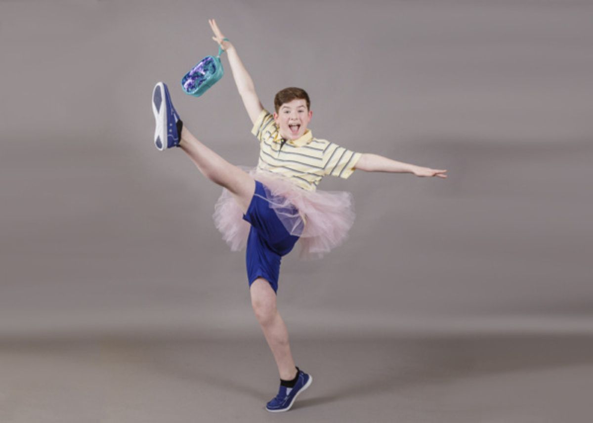 If you wanna be a dancer, dance! Burke Brickner as Michael bring high energy to Garden Theatre''s production of Billy Elliot the Musical.  at 