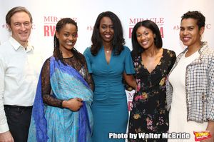 George Drance, Malaika Uwamahoro, Immaculee ILibagiza, Nisarah Lewis and Leslie Malai Photo