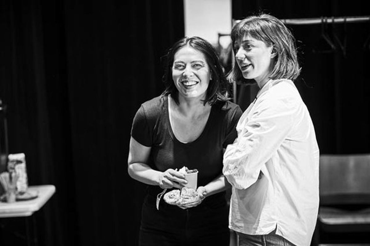 Kim Blanck and Annie Tippe at 