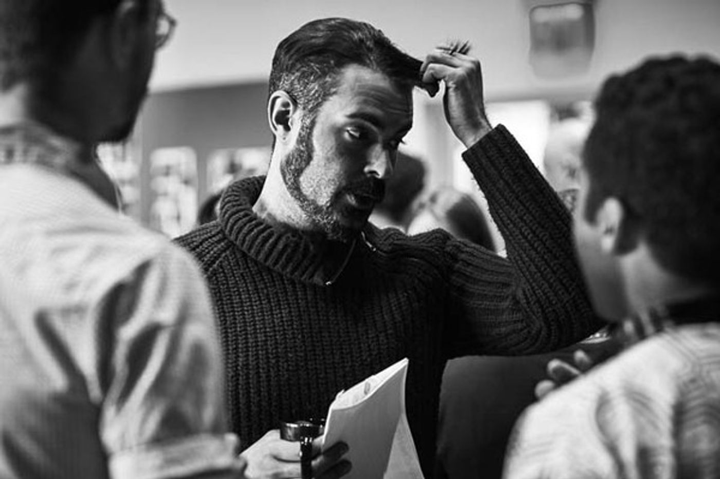 Photo Flash: Dave Malloy's OCTET Begins Rehearsals At Signature Theatre  Image