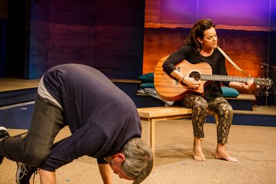 Stephen Rockwell and Marlene Galan Photo