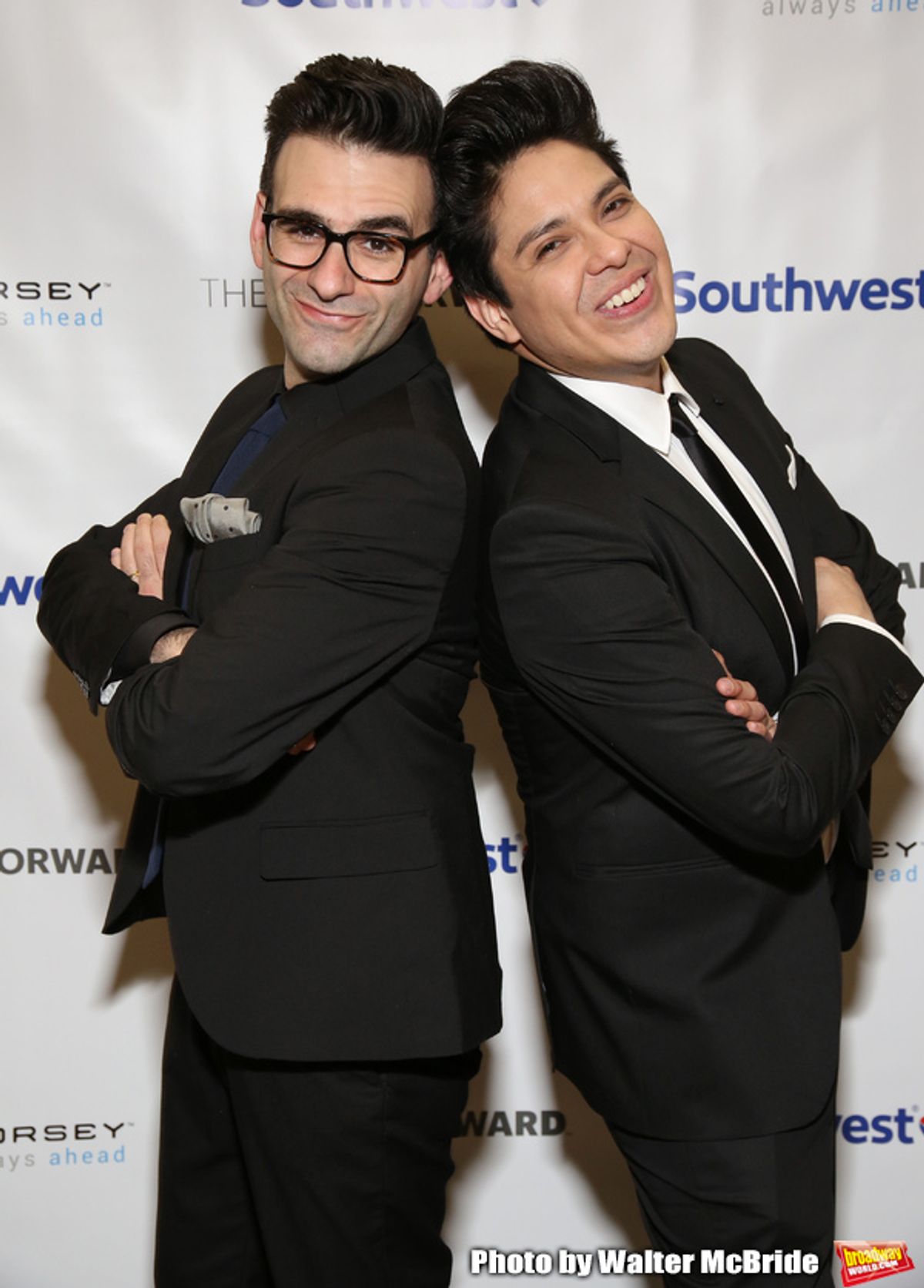 Joe Iconis and George Salazar at 