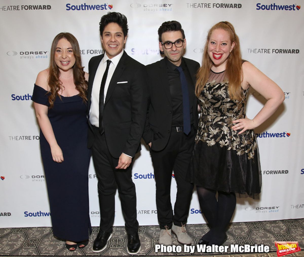 Jessica Kent, George Salazar, Joe Iconis and Jennifer Ashley Tepper at 