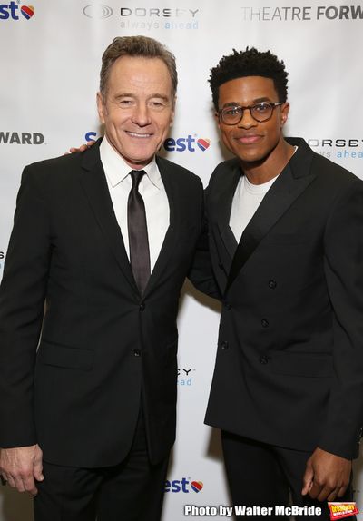 Bryan Cranston and Jeremy Pope Photo