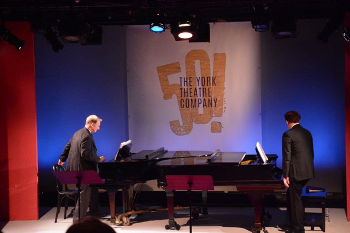 Evans Haile and David Hancock Turner (Music Director) at 