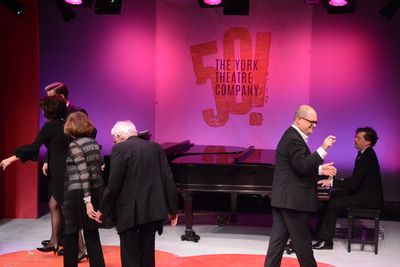 Nancy Ford, Tom Jones and Brad Oscar Photo