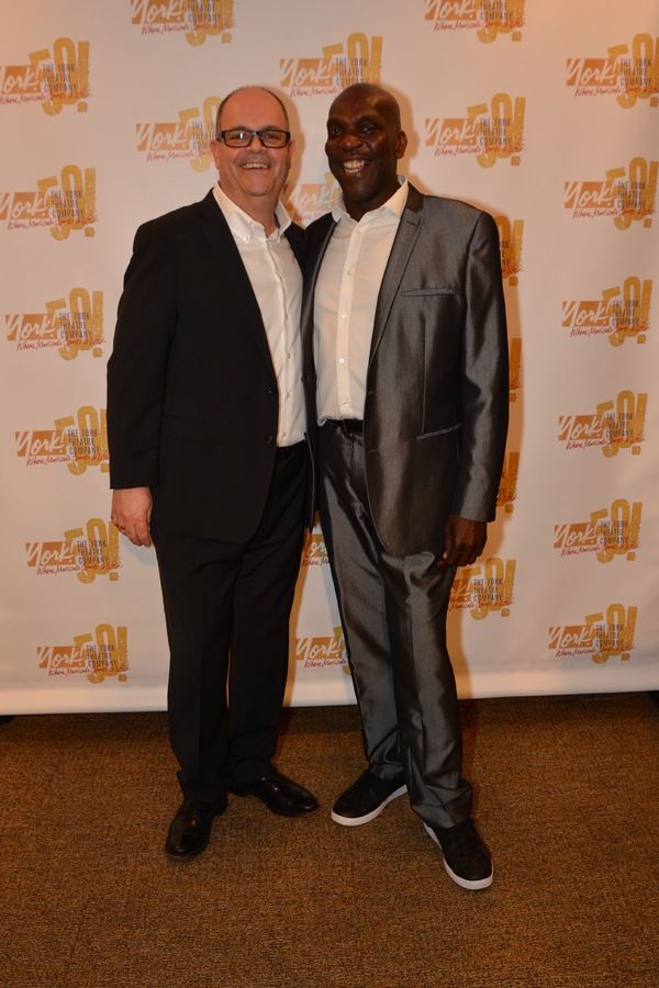 Brad Oscar and Gerry McIntyre Photo