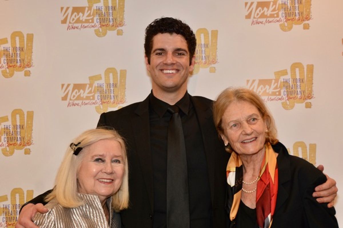 Pat Addiss, Peter Saide and Mary Cossette at 