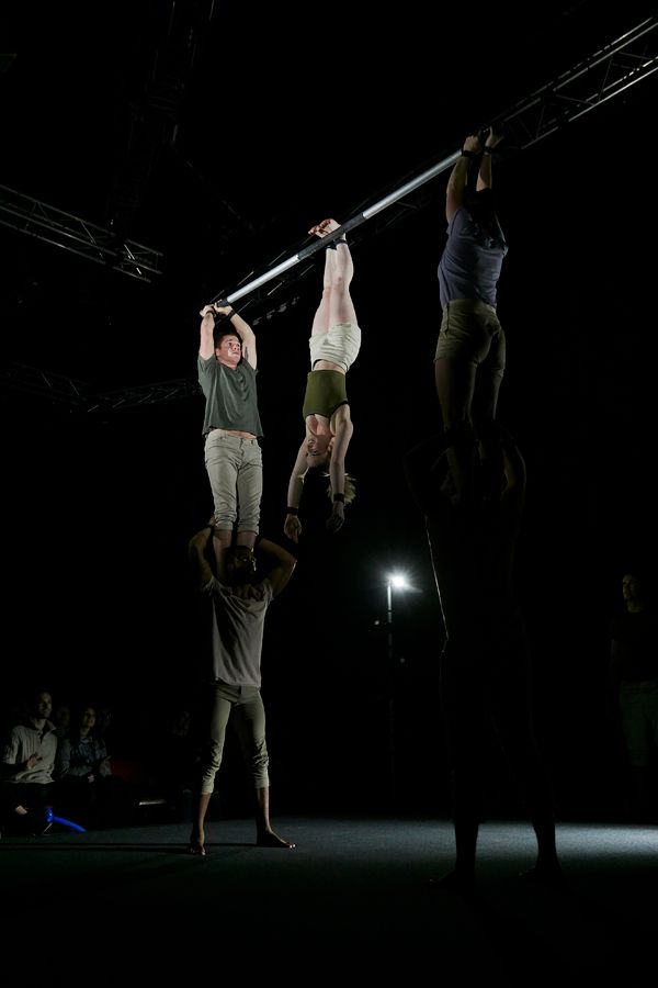 ndre Augustus, Benton Adams-Walker, Ashleigh Pearce (hanging), Lisa Goldsworthy and S Photo
