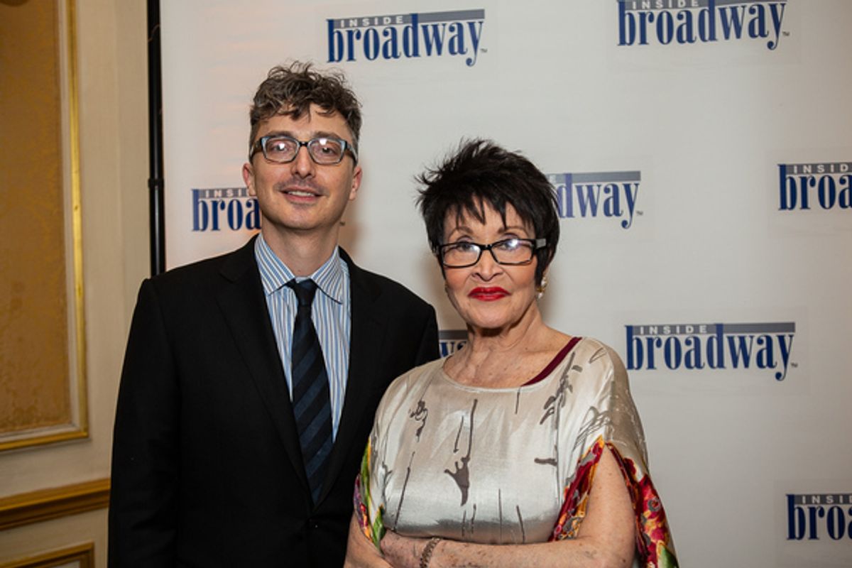 Beowulf Boritt and Chita Rivera at 