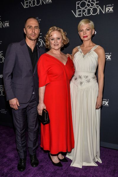 Sam Rockwell, Nicole Fosse and Michelle Williams Photo