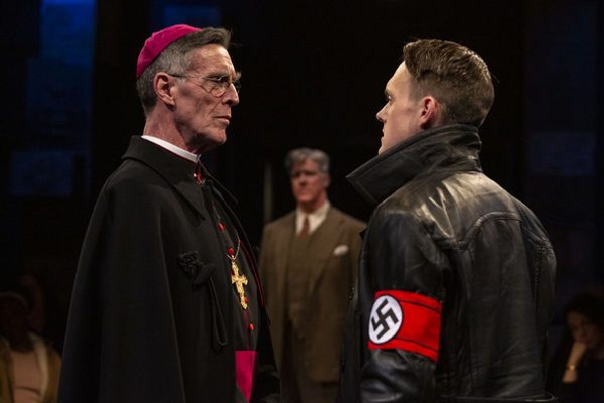 JOHN GLOVER, KARL KENZLER and SAM LILJA at 