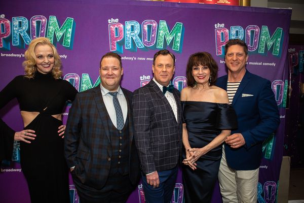 Angie Scworer, Josh Lamon, Brooks Ashmanskas, Beth Leavel, and Christopher Sieber Photo