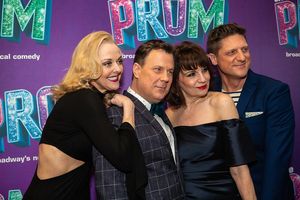 Angie Scworer, Brooks Ashmanskas, Beth Leavel, and Christopher Sieber Photo