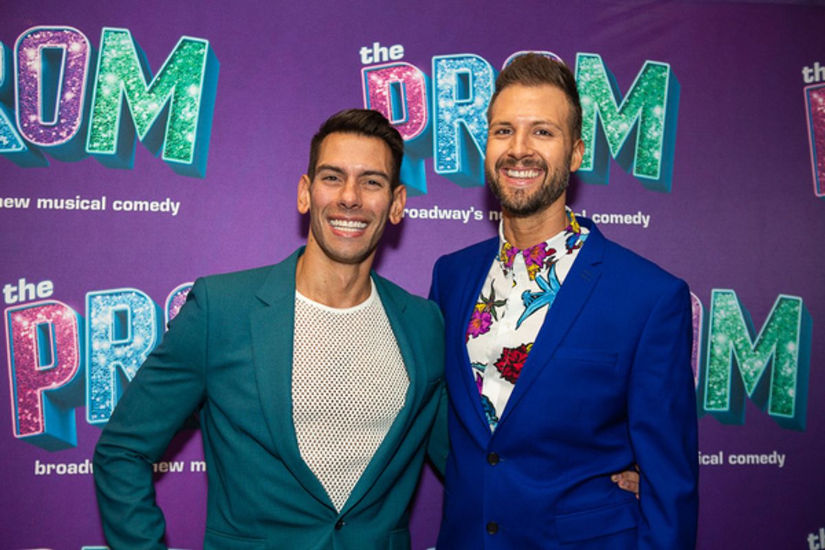 Angie Scworer, Josh Lamon, Brooks Ashmanskas, Beth Leavel, and Christopher Sieber at 