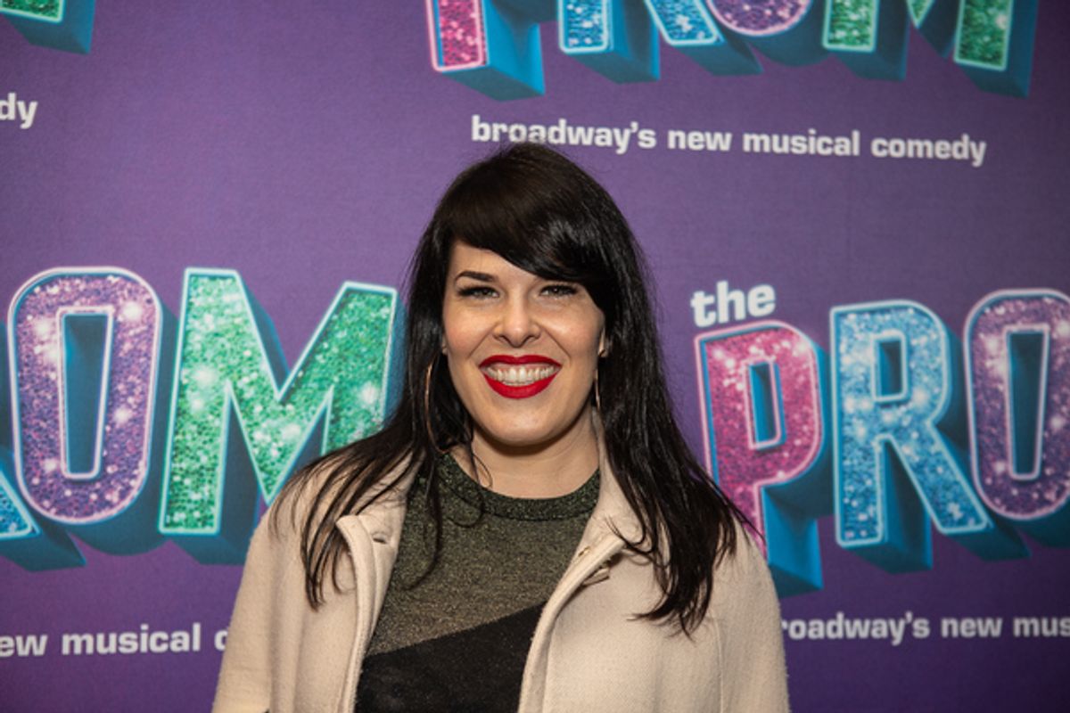 Angie Scworer, Josh Lamon, Brooks Ashmanskas, Beth Leavel, and Christopher Sieber at 