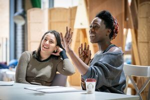 Mona Goodwin and Gloria Onitiri Photo